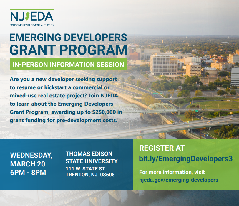 NJEDA Emerging Developers Grant Program Township of Florence